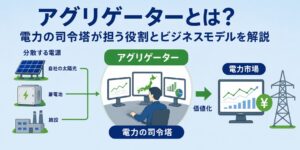 電力の司令塔アグリゲーターが担う役割を解説