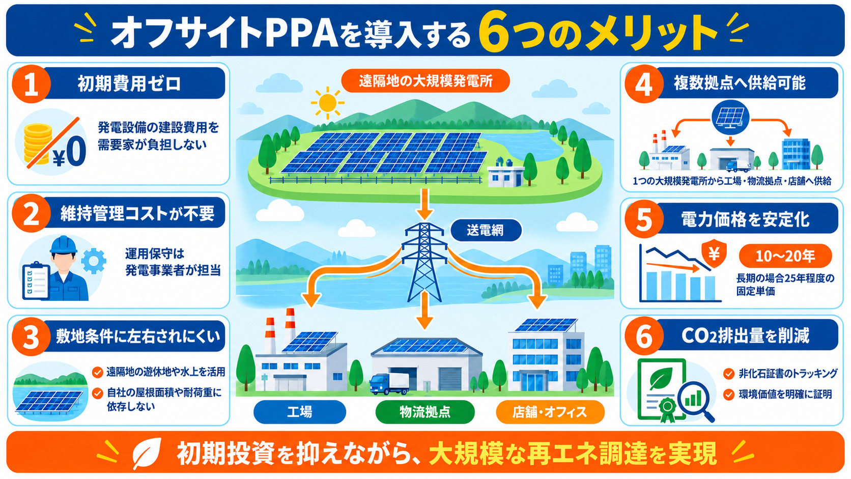 6つのメリット