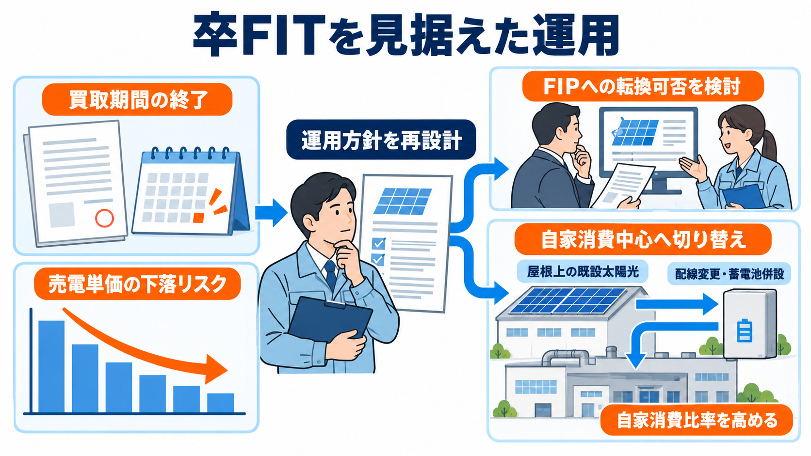 買取期間終了を見据えた運用見直しの選択肢